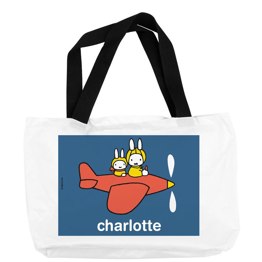 nijntje shoppingbag bedrukken - Wit