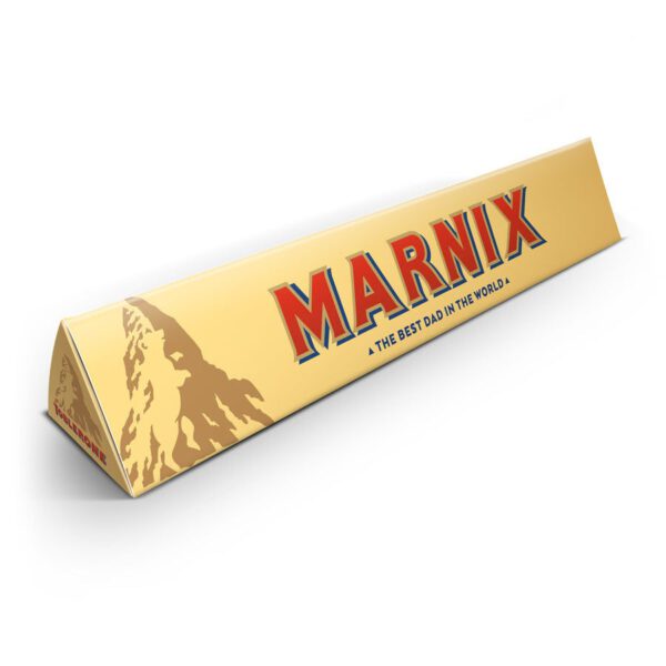 Gepersonaliseerde Toblerone reep - Vaderdag - Large