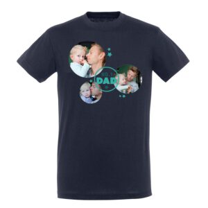 Vaderdag T-shirt bedrukken - Navy - XXL