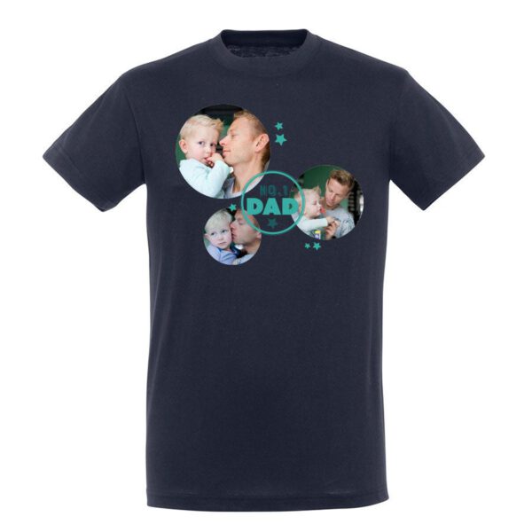 Vaderdag T-shirt bedrukken - Navy - M