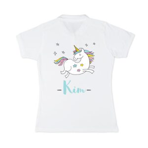 Polo voor dames bedrukken - Wit - XXL
