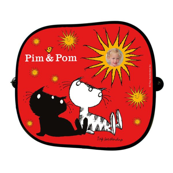Pim & Pom zonneschermen bedrukken