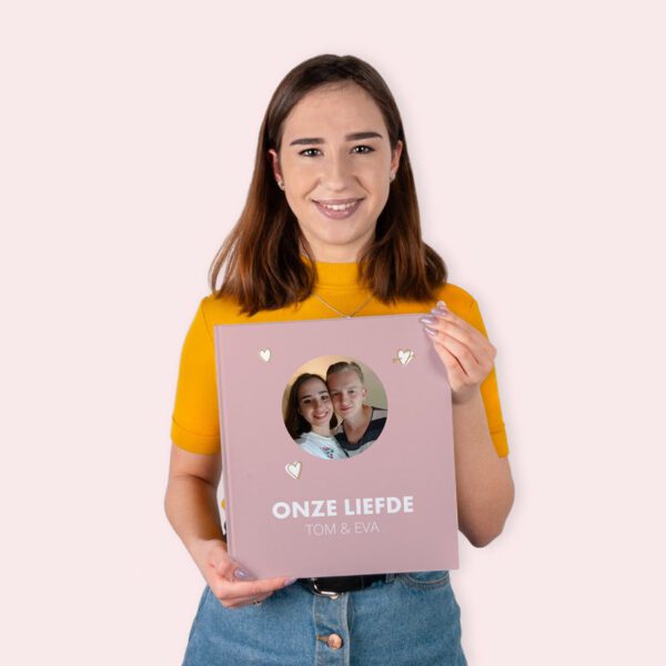 Momenten fotoboek maken - Onze liefde - XL - Hardcover - 40 pagina&apos;s