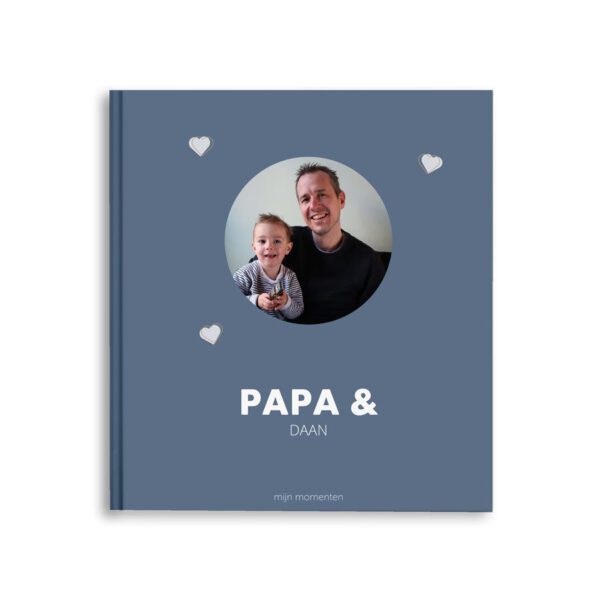 Momenten fotoboek maken - Papa & ik/wij - M - Hardcover - 40 pagina&apos;s
