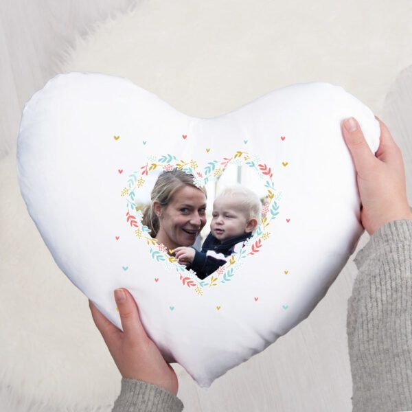 Moederdag kussen bedrukken - Hart