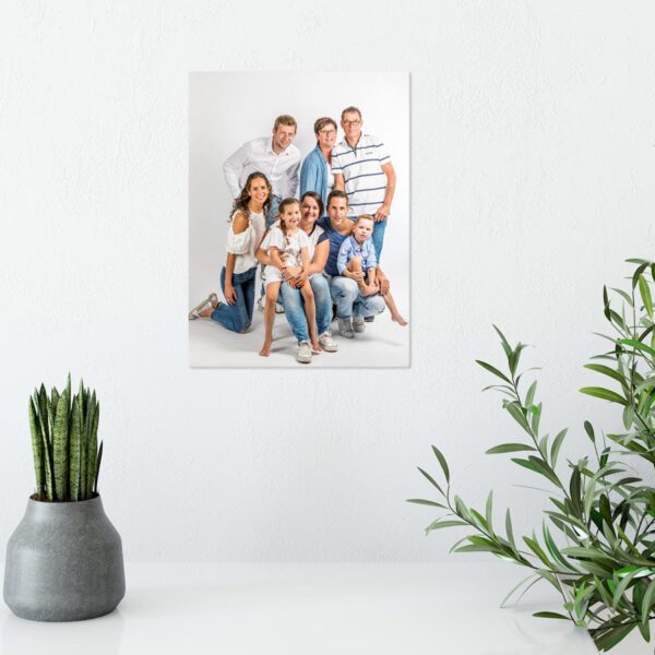 Foto op aluminium afdrukken - Wit (ChromaLuxe) - 15 x 20 cm