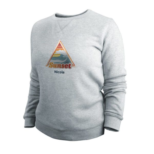 Trui voor dames bedrukken - Grijs - XL