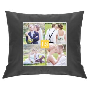 Kussen bedrukken - Donkergrijs - 50 x 60 cm