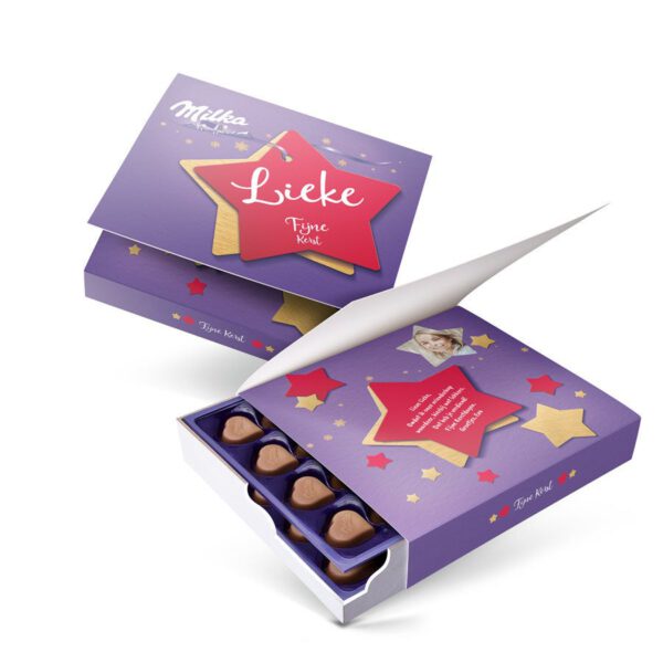 Say it with Milka giftbox - Kerst - 220 gram