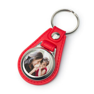 Ronde sleutelhanger bedrukken met Foto Metalen 3