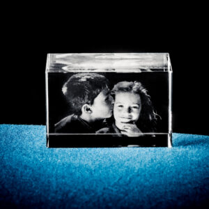 Foto in glas BLOK LIGGEND