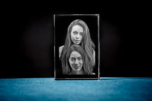 Foto in glas BLOK XL 3D STAAND
