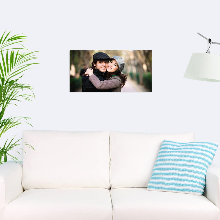 Foto op hout afdrukken - Planken - 60 x 30 cm