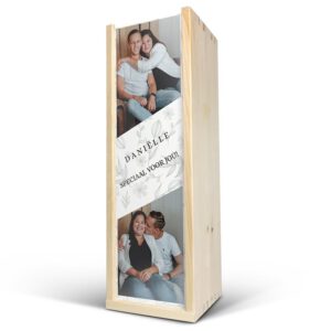 Magnum wijnkist met foto - Chromaluxe