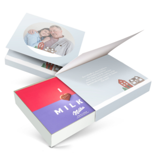 Milka giftbox bedrukken - Kerst - 220 gram