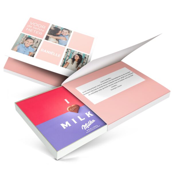 Milka giftbox bedrukken - Meter - 110 gram