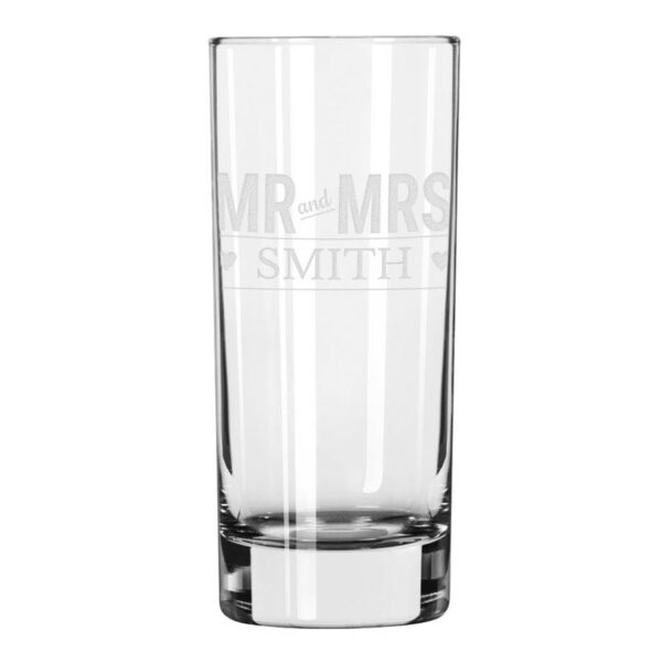 Longdrinkglas graveren