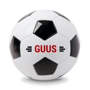 Voetbal met naam bedrukken
