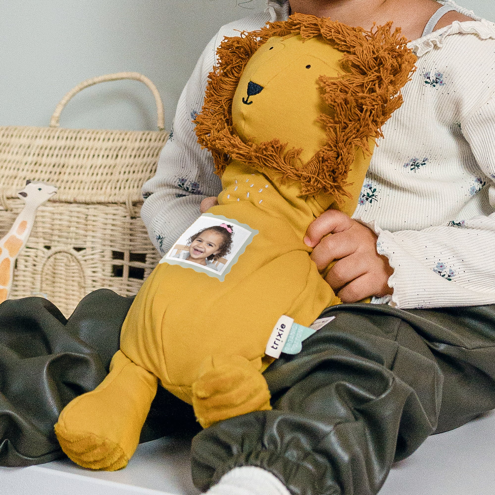 Knuffel bedrukken - Leeuw - Trixie