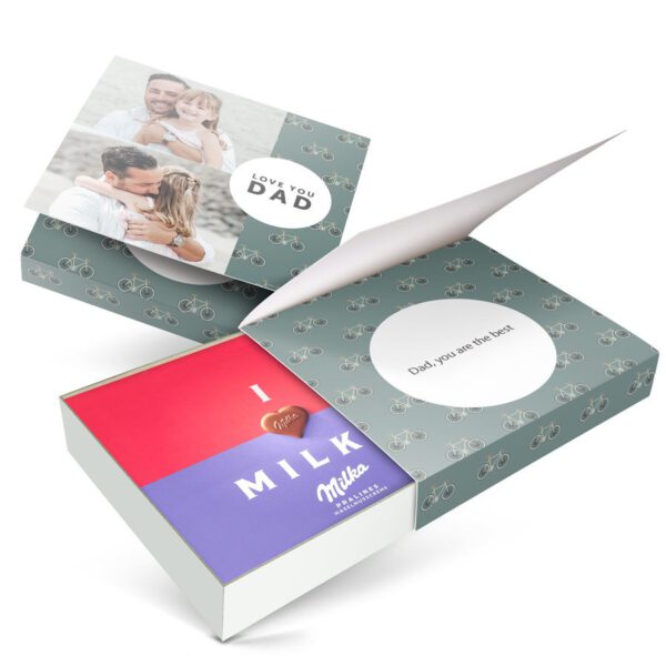 Milka giftbox bedrukken - Vaderdag - 220 gram
