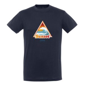 T-shirt voor mannen bedrukken - Navy - M