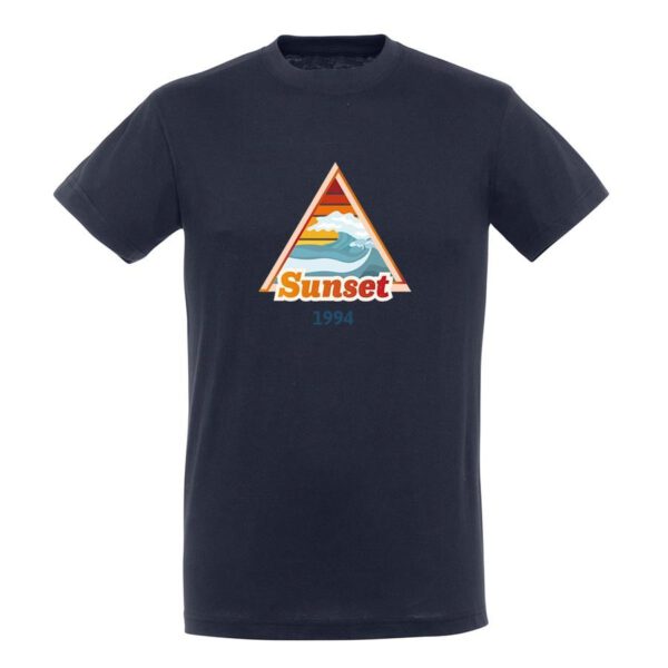 T-shirt voor mannen bedrukken - Navy - M
