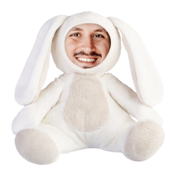 ItsieMe knuffelkonijn met foto