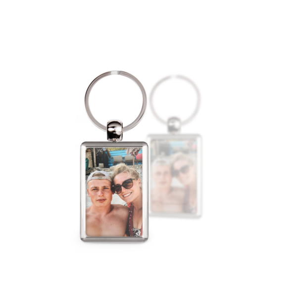 Sleutelhanger met foto - Rechthoek