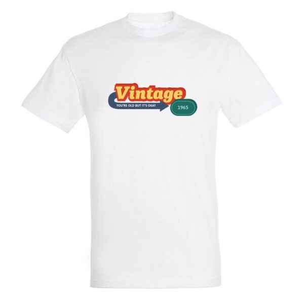 T-shirt voor mannen bedrukken - Wit - XXL