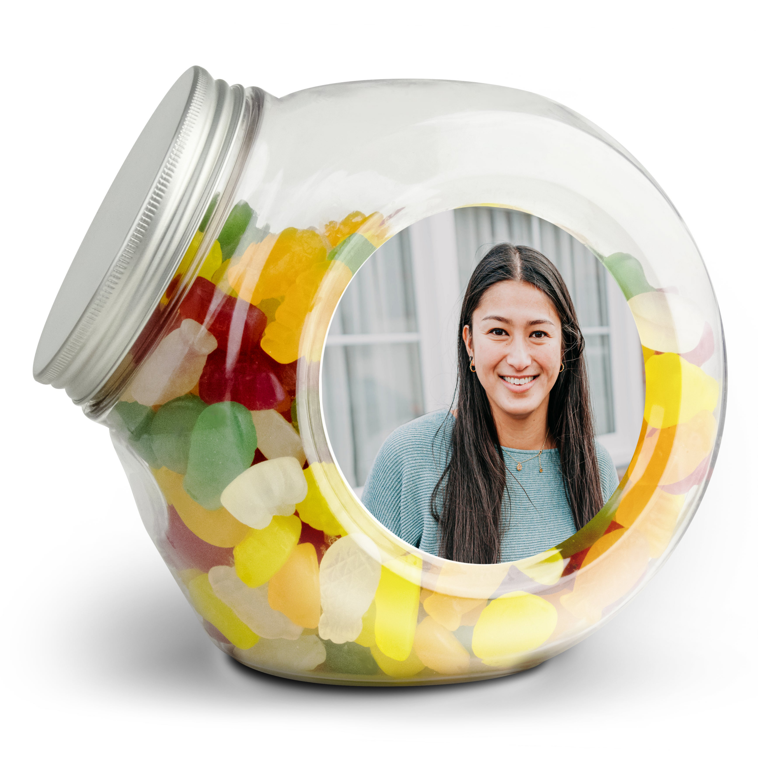 Snoeppot bedrukken - Fruitmix (veggie)