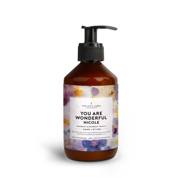 The Gift Label Handlotion met naam