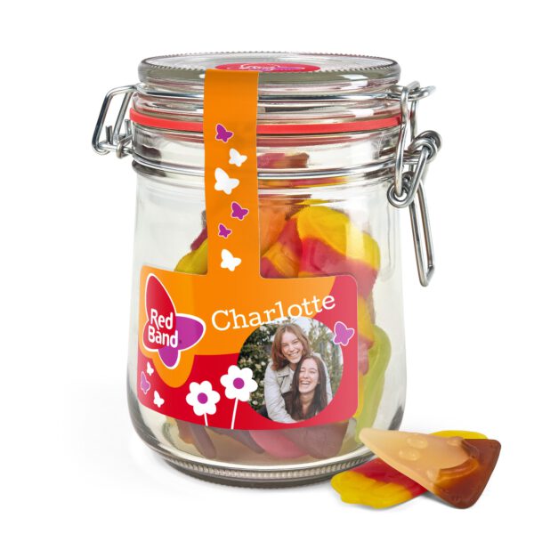 Snoeppot bedrukken - Enjoy mix