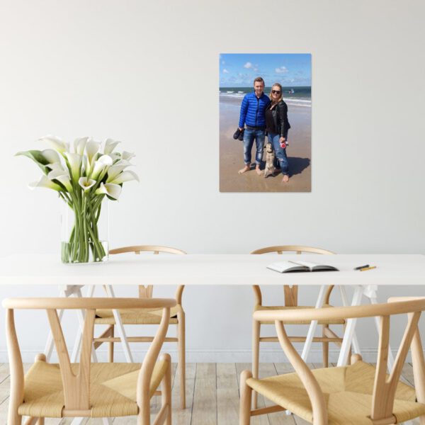 Foto op aluminium afdrukken - Wit (ChromaLuxe) - 40 x 60 cm