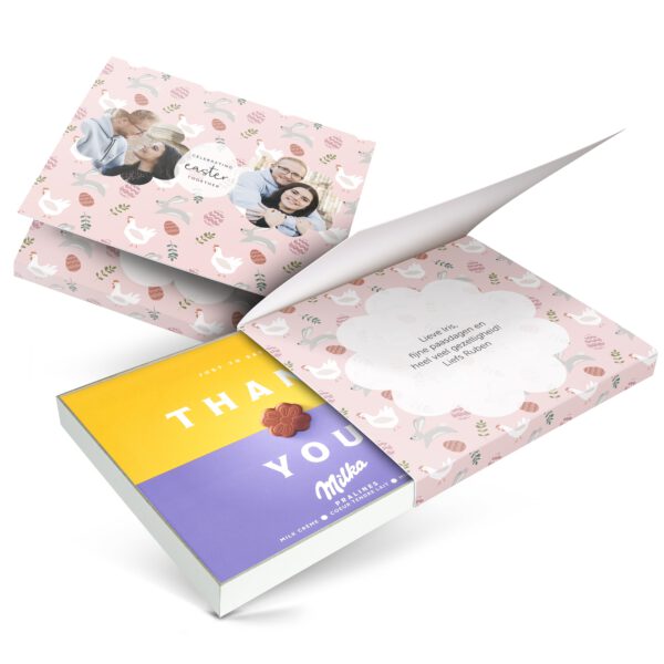 Milka giftbox bedrukken - Pasen - 110 gram