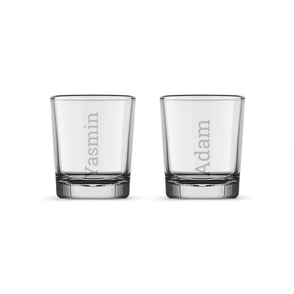 Shotglas graveren (2 stuks)