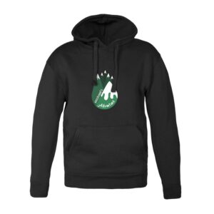 Hoodie voor heren bedrukken - Zwart - L