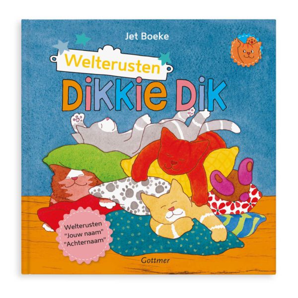 Boek met naam - Dikkie Dik welterusten - Hardcover