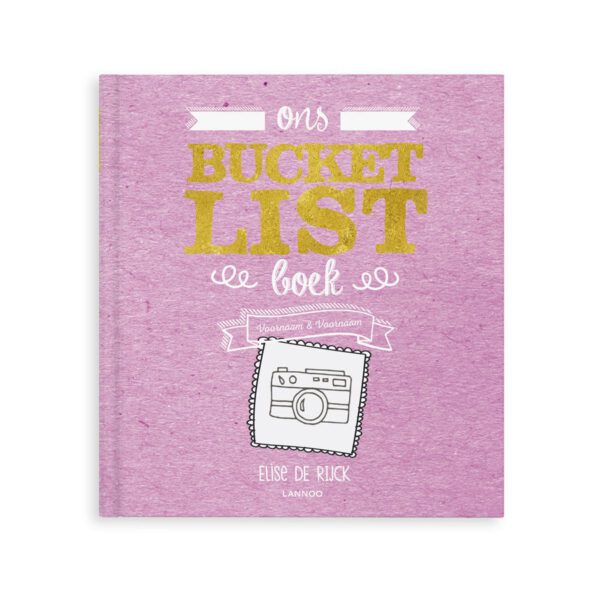 Gepersonaliseerd boek - Het Bucketlist boek - Voor oma&apos;s - Hardcover