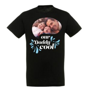 Vaderdag T-shirt bedrukken - Zwart - XXL