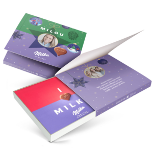 Say it with Milka giftbox bedrukken - Kerst - 110 gram