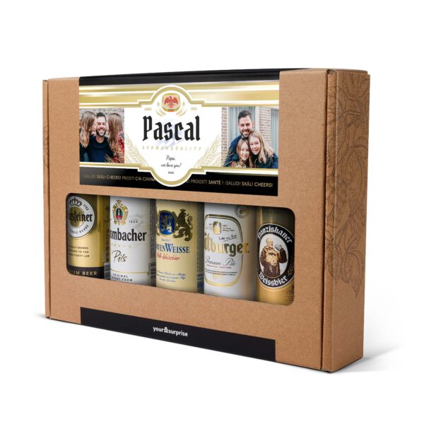 Gepersonaliseerd bierpakket - Vaderdag - Duits
