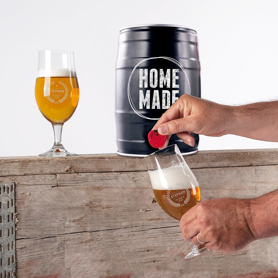 Gepersonaliseerd bierbrouw pakket - Lager