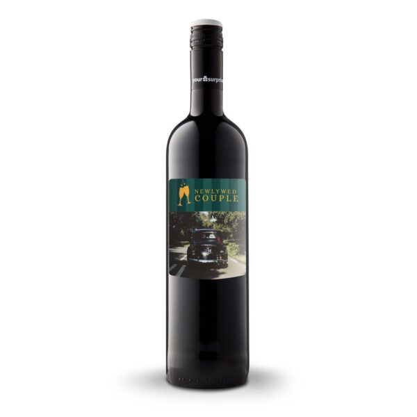 Wijn met bedrukt etiket - Maison de la Surprise - Merlot