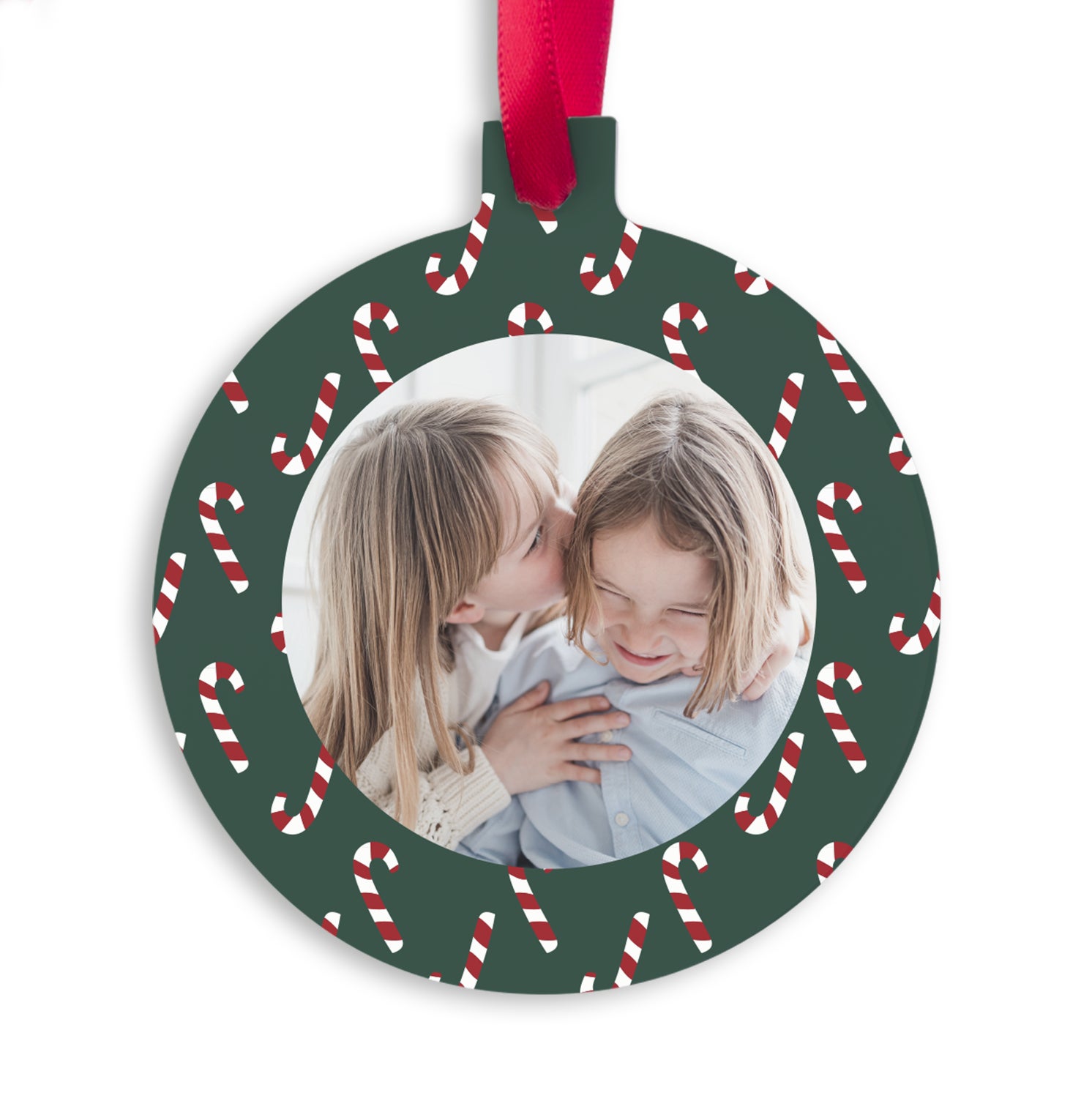 Aluminium kersthanger bedrukken - Kerstbal (8 stuks)