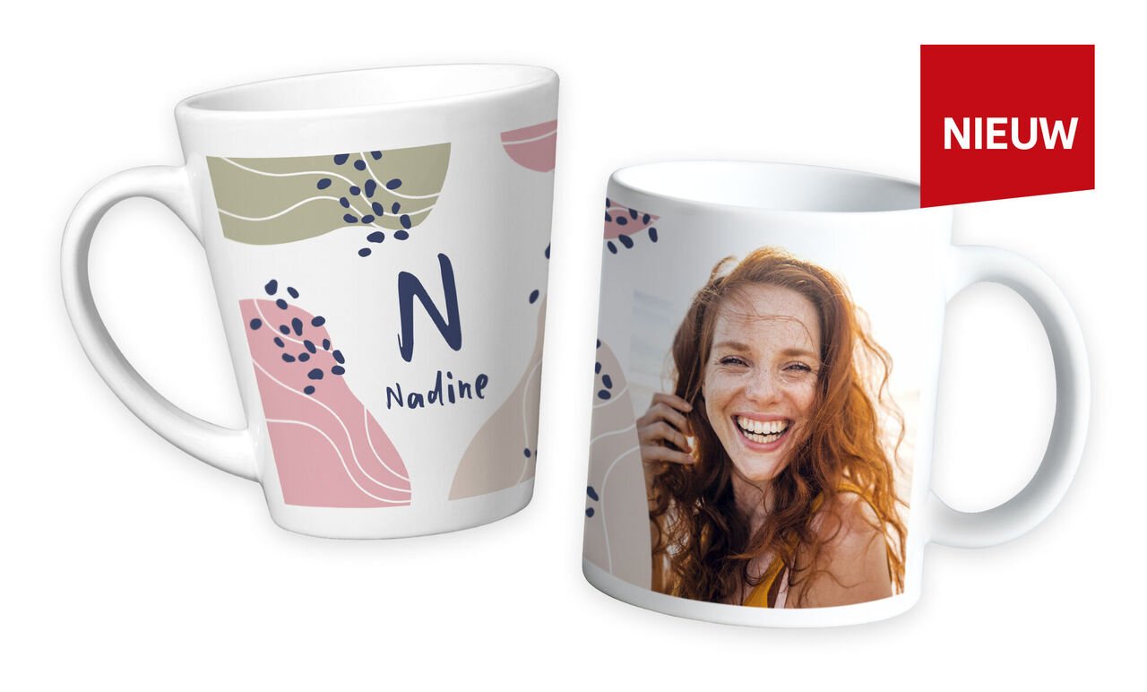 Fotomok bestellen met naam bedrukken met eigen foto