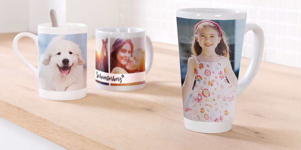 Fotomok of drinkbeker maken bedrukken met eigen foto