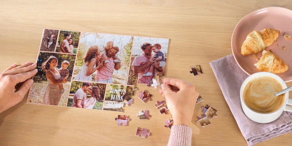 Fotopuzzel maken met eigen foto's ❤️ Tot 2000 puzzelstukjes bedrukken met eigen foto