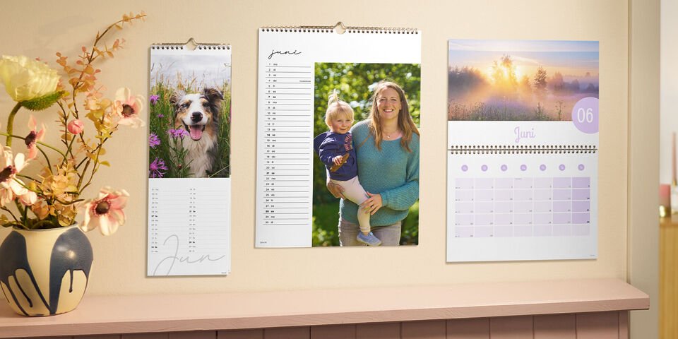 Afspraken kalender maken vanaf €8,95! bedrukken met eigen foto