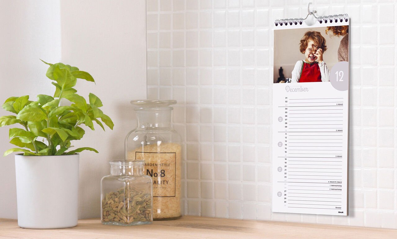 Verjaardagskalender maken met foto's bedrukken met eigen foto