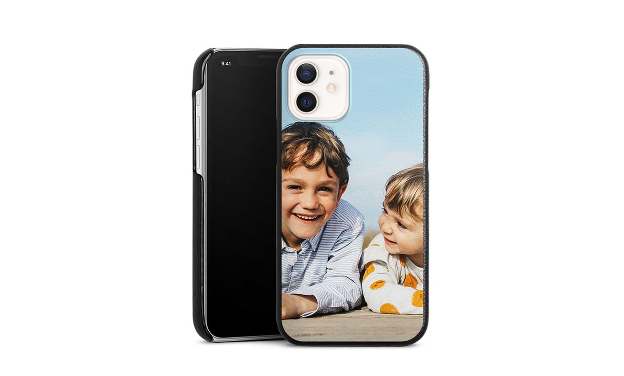 Leren telefoonhoes kopen? Met eigen foto bedrukken met eigen foto